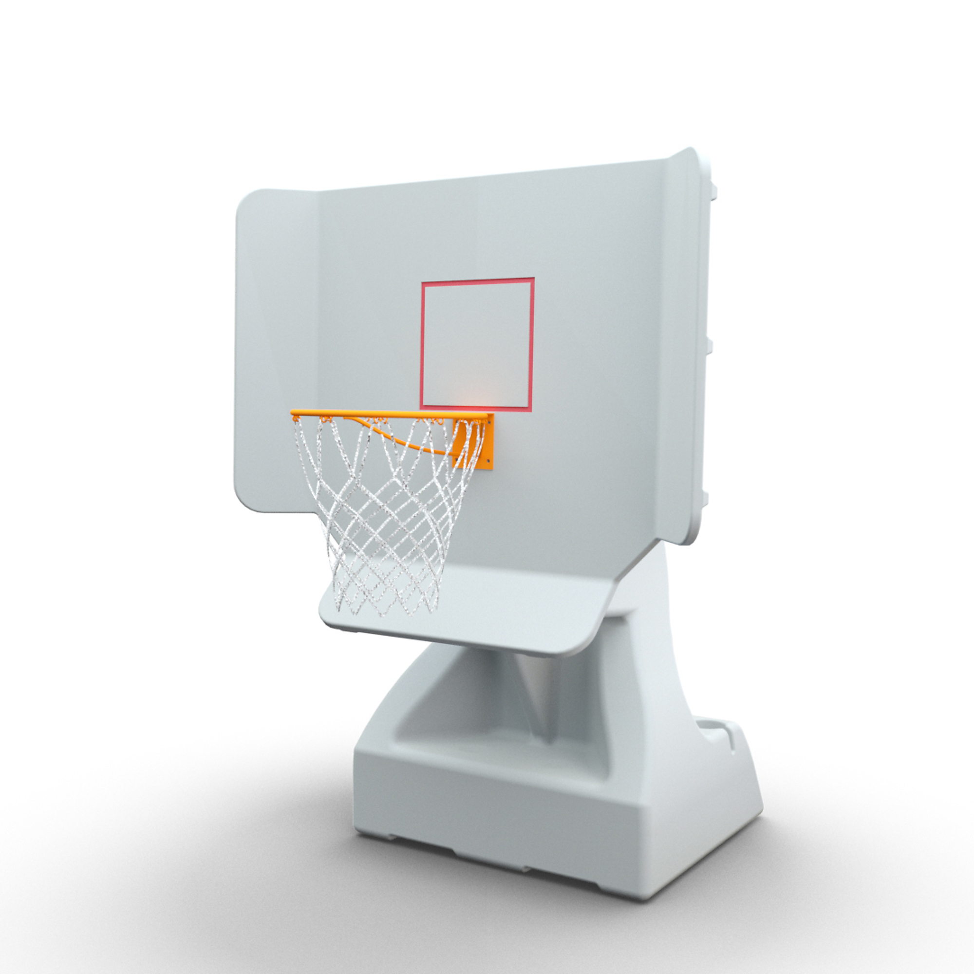 Good Ideas Pool Shot Adjustable Varsity Poolside Basketball Hoop — UV-Treated Polyethylene, Rust-Resistant, 50-Gallon Base, Model# PS-VARSITY